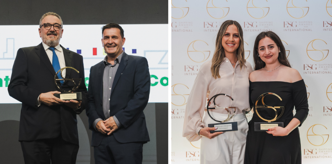 Double Distinction for Contships at the ESG Shipping Awards 2025